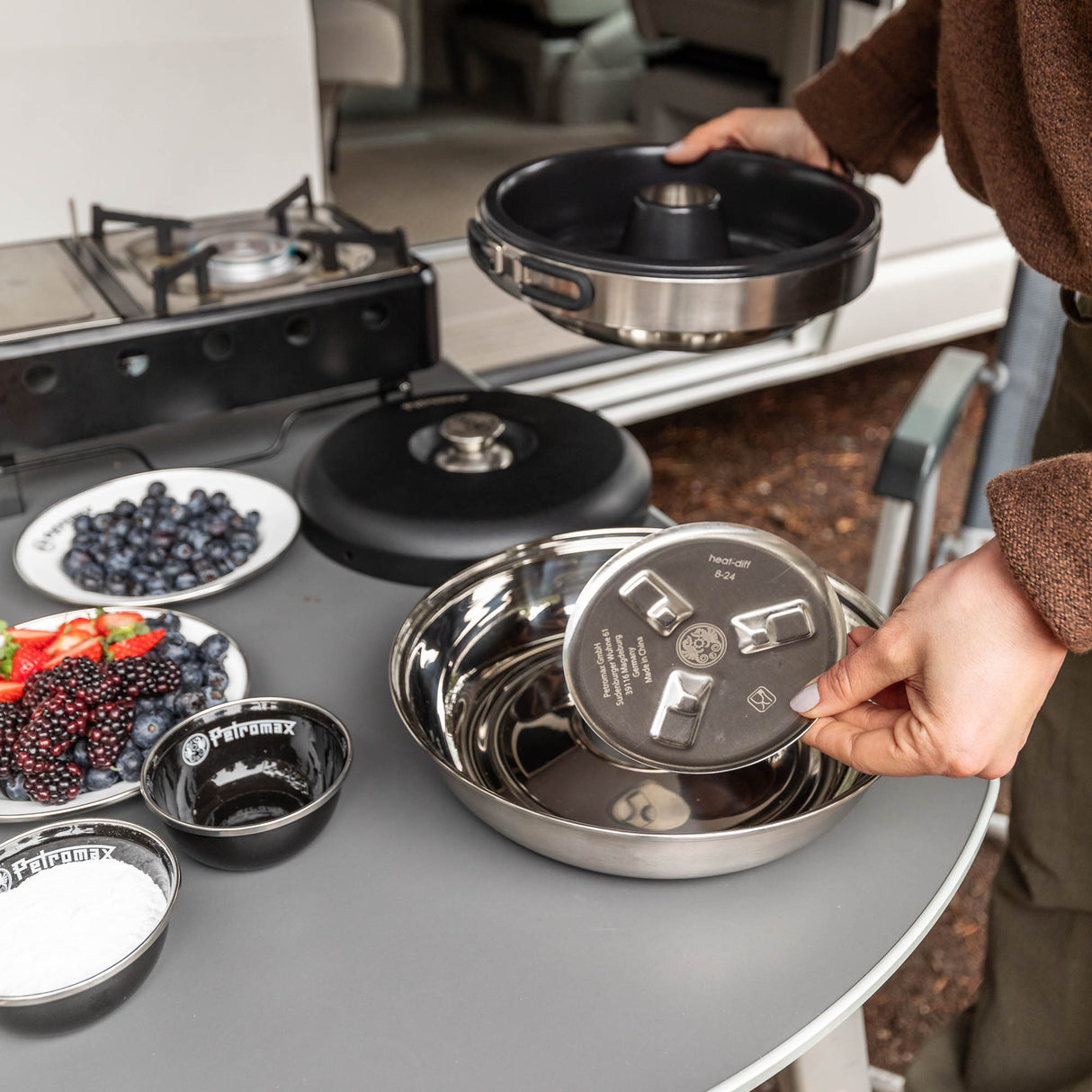 Arvona Mini - Four de Camping - Mini Four Autoportant - Rose Arvona Mini - Four de Camping - Mini Four Autoportant - Rose