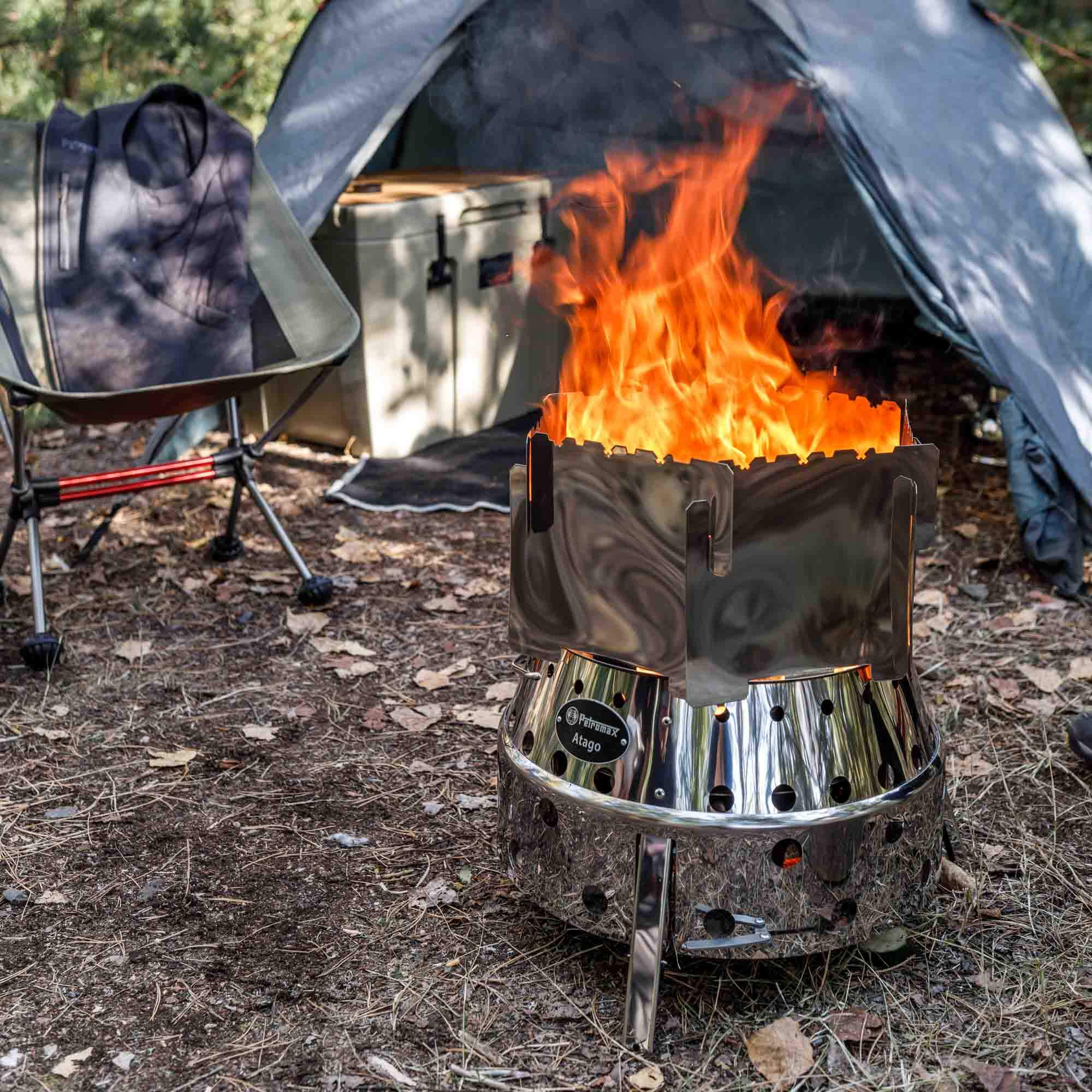 Campfire chair heat reflector sale