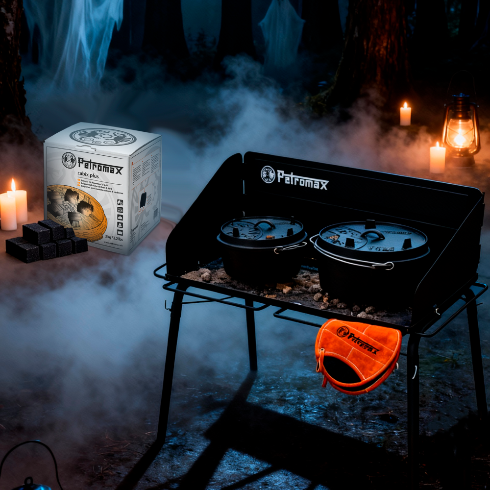 Halloween Special - Großer Feuertopf Tisch &  2 Dutch Oven