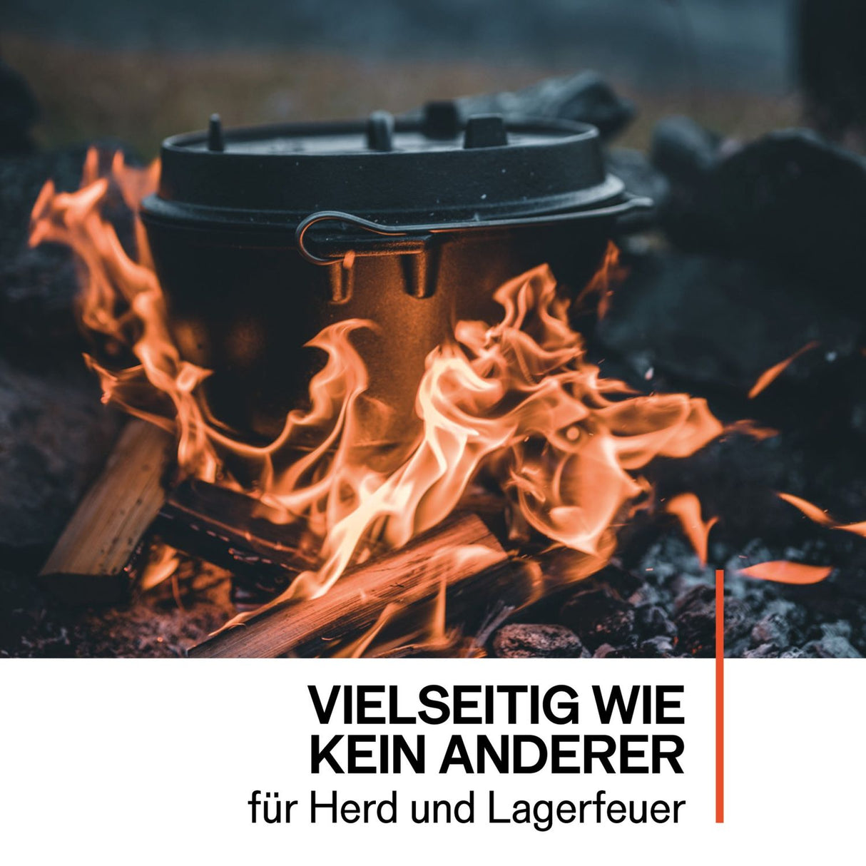 Dutch Oven ft4.5-t starter set - Fire Pot Set 4 liters