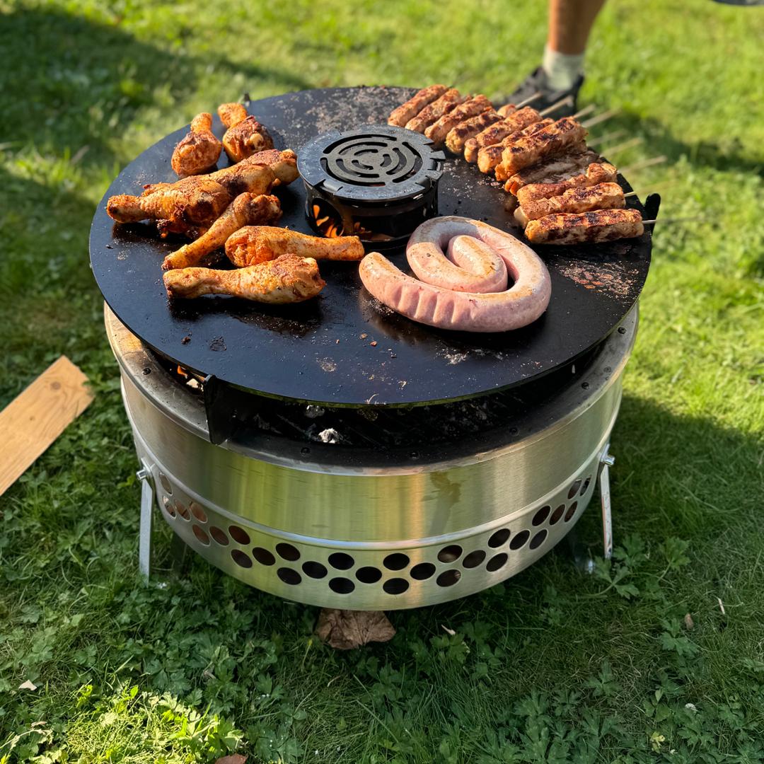 Grill plate - Versatile grilling on Tyropit and Pyron | Petromax
