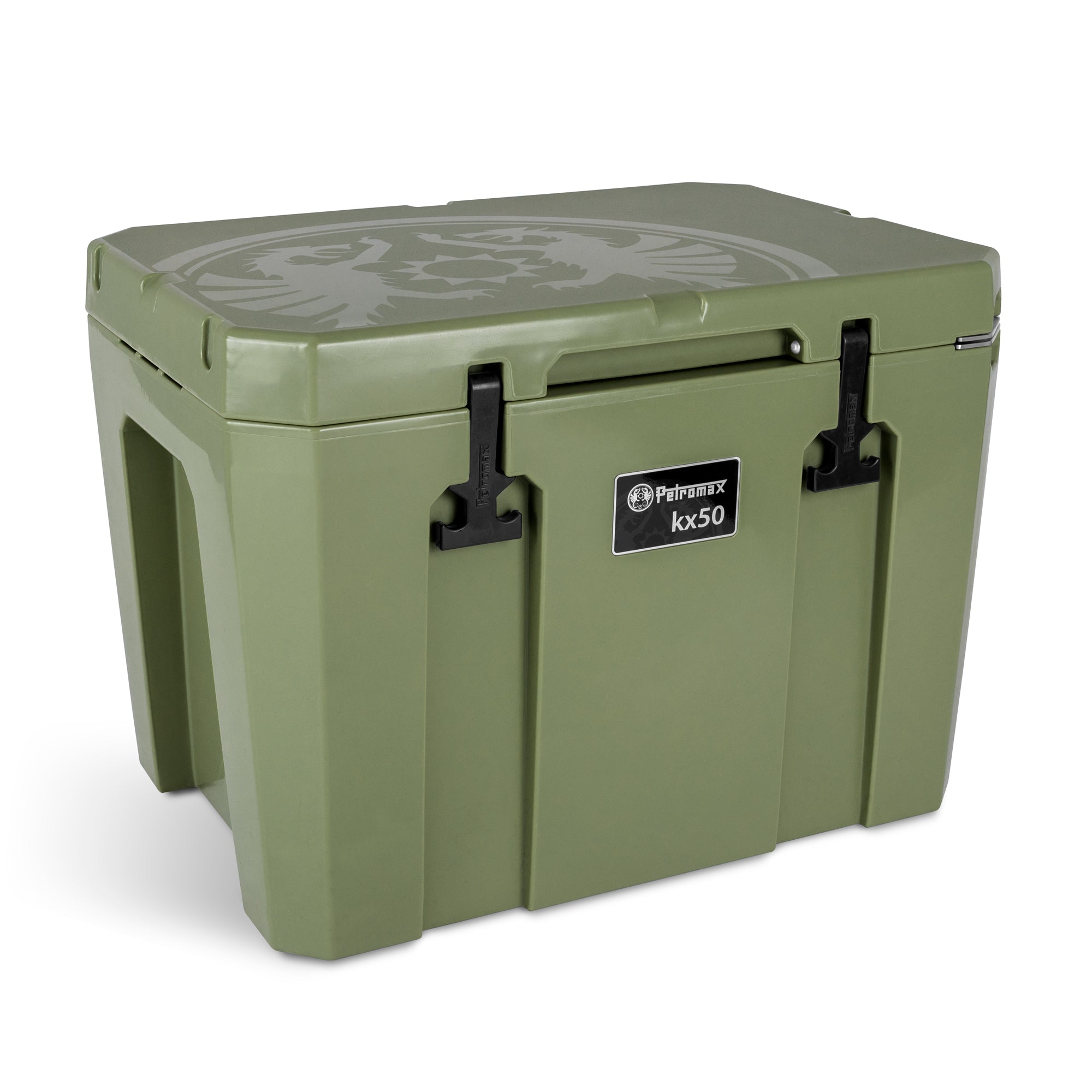 ID　211929　ペットボックス Cool box KX50 incl. seat cushion, basket & divider board, olive