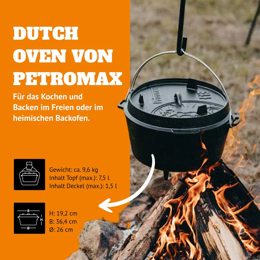 Petromax Pâte D’Entretien & Cuisson Pour Dutch Oven – 250 Ml, Naturelle, Protège Et Assaisonne La Fonte